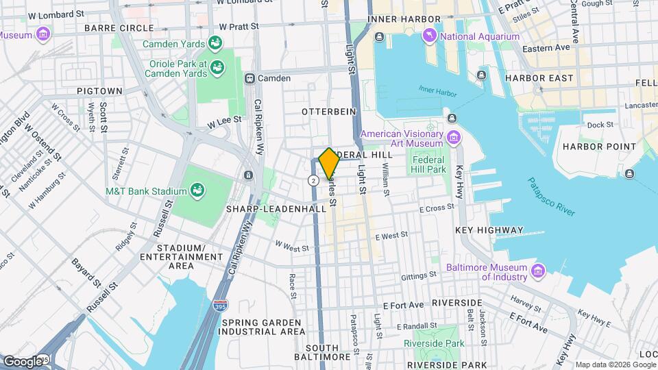 910 S Charles St Map and Location Details