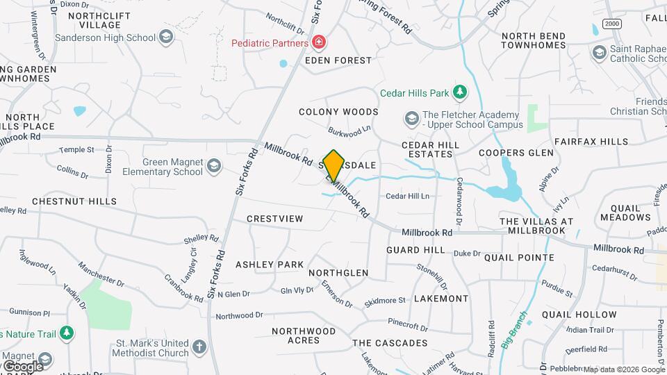 322 E Millbrook Rd Map and Location Details