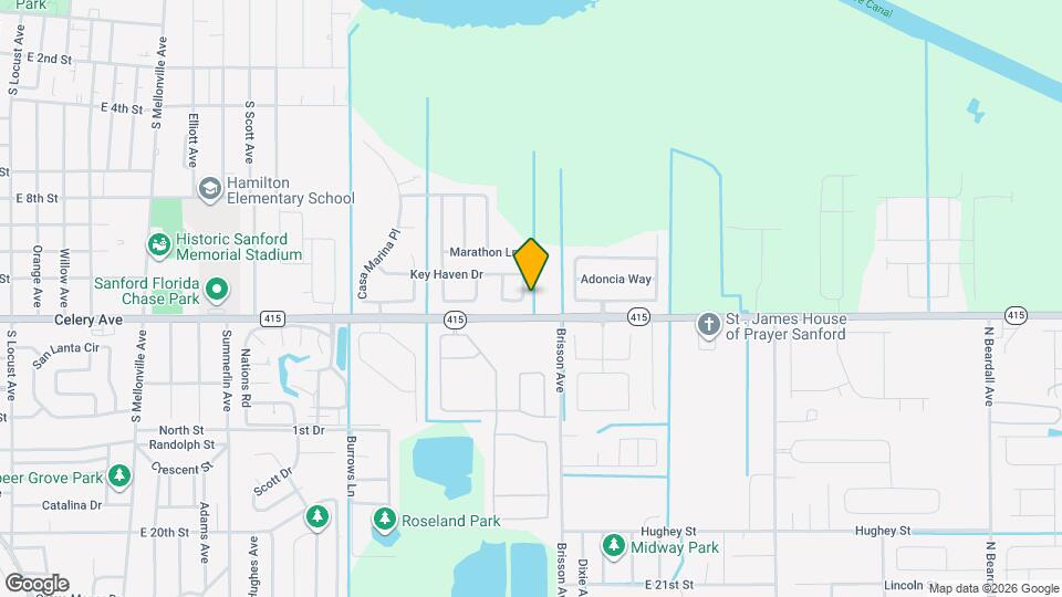 420 Marathon Ln Map and Location Details