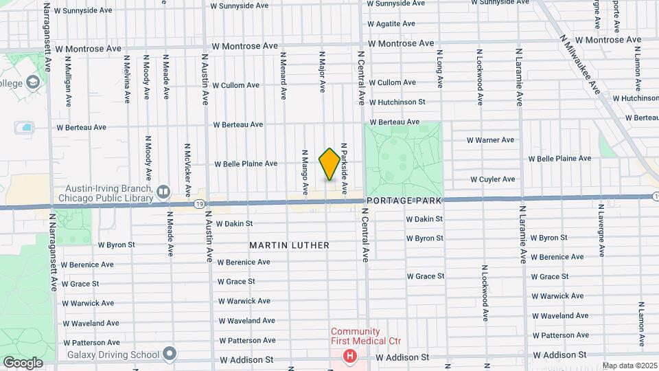 4023 N Major Ave Map and Location Details
