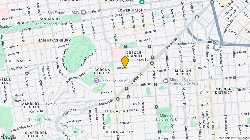 178-182 Noe St Map and Location Details