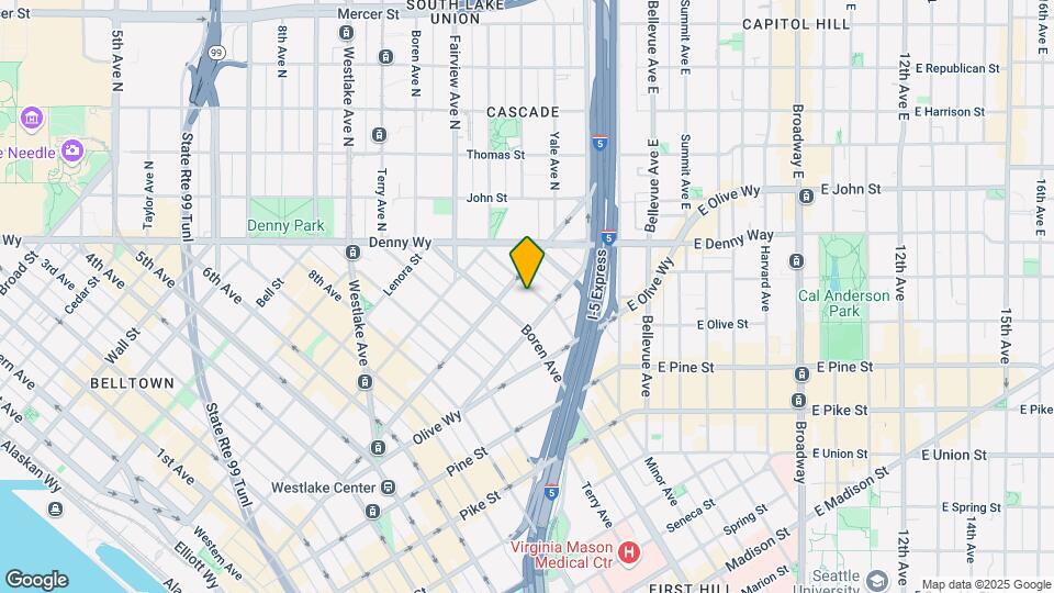 1823 Minor Ave Map and Location Details