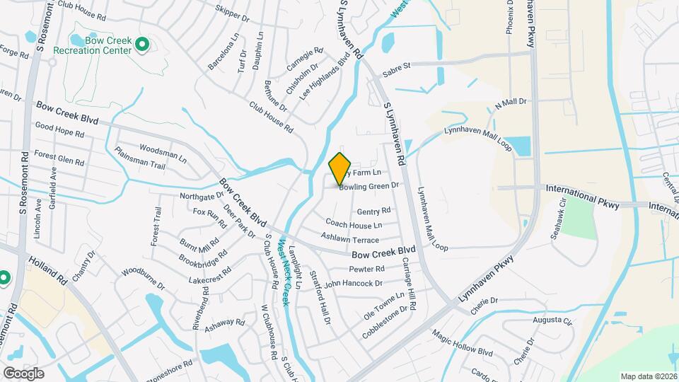 3109 Bowling Green Dr Map and Location Details