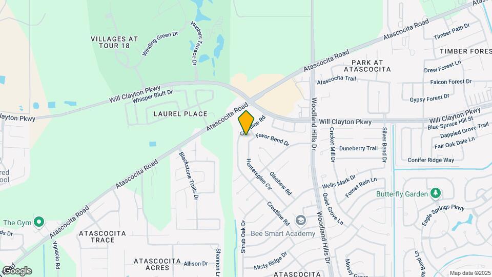 17627 Huntersglen Cir Map and Location Details