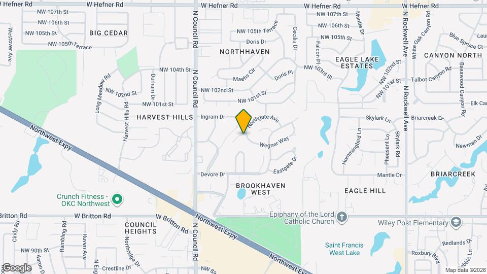 9920 Mashburn Blvd Map and Location Details