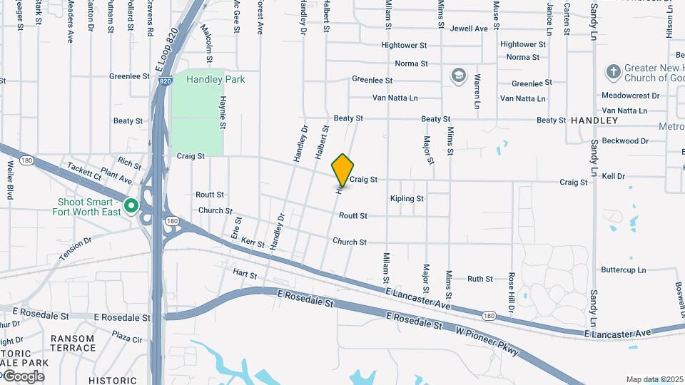 2913 Hunter St Map and Location Details
