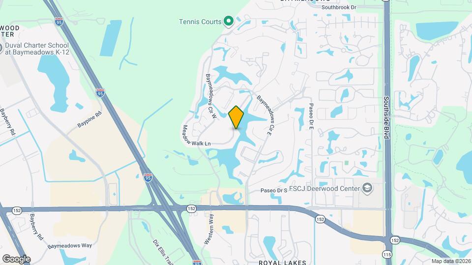 8280 Meadow Walk Ln Map and Location Details