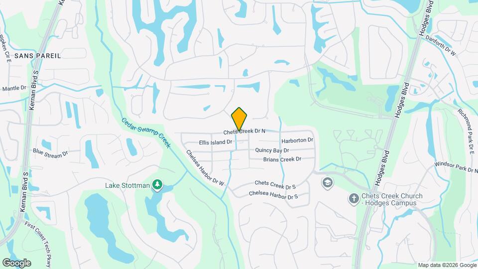 12892 Chets Creek Dr N Map and Location Details