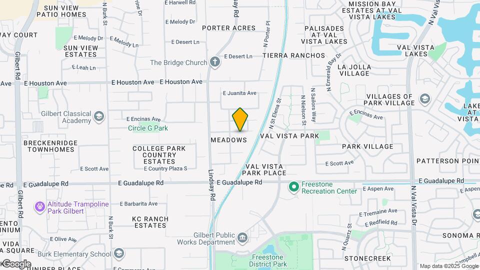 907 E San Remo Ave Map and Location Details