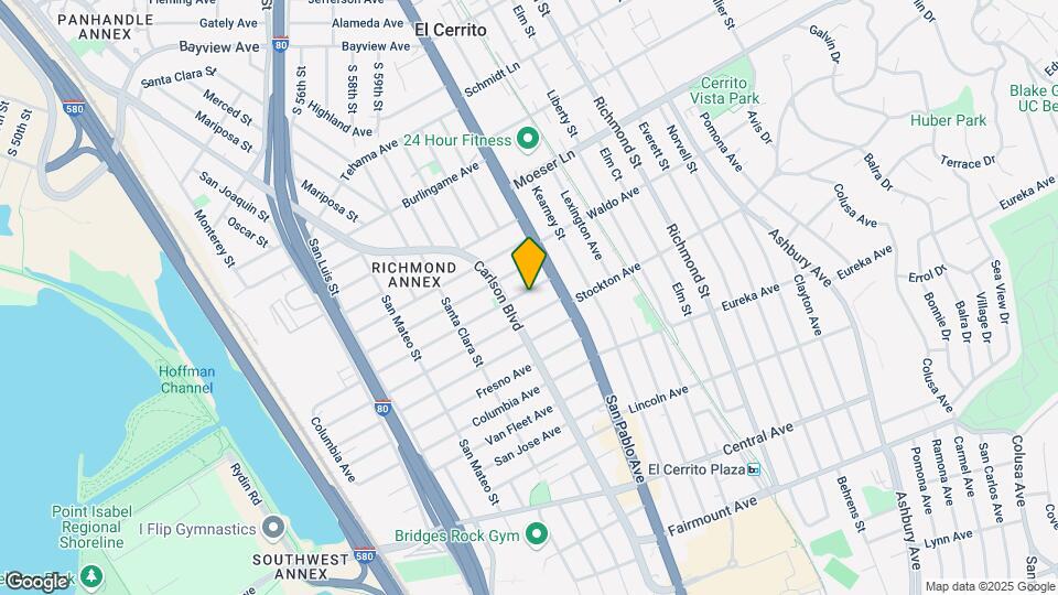 6114 Huntington Ave Map and Location Details
