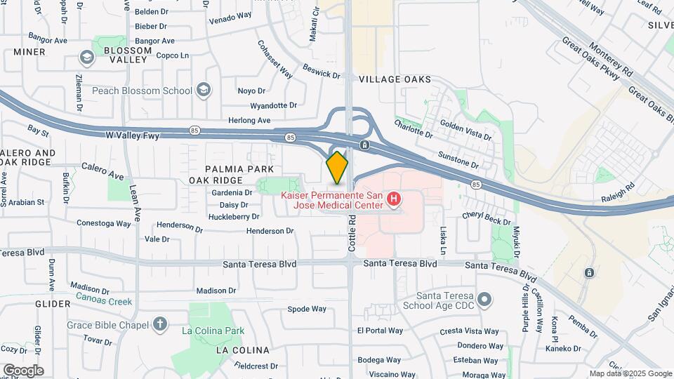 343 Oleander Dr Map and Location Details