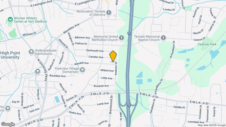 1517 Wendell Ave Map and Location Details