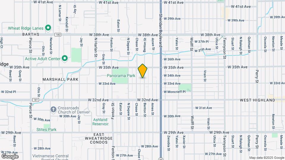 3329 Benton St Map and Location Details