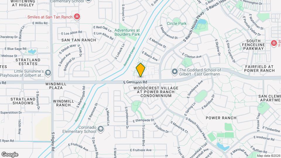3809 E Santa Fe Ln Mapa y Detalles de la Ubicación