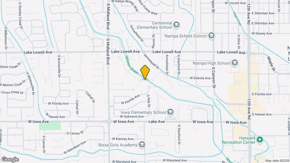 1100 Heckathorn Pl Map and Location Details