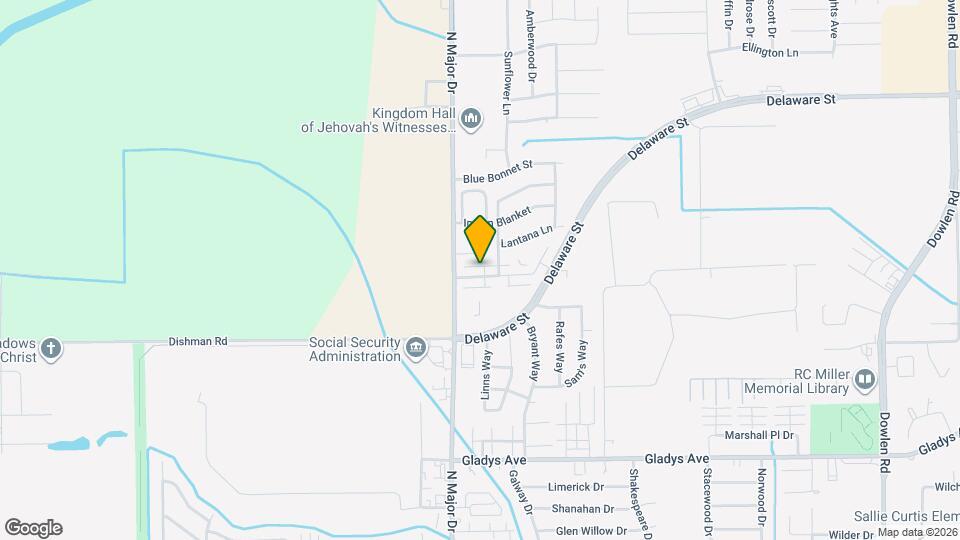 7936 Pecan Dr Map and Location Details