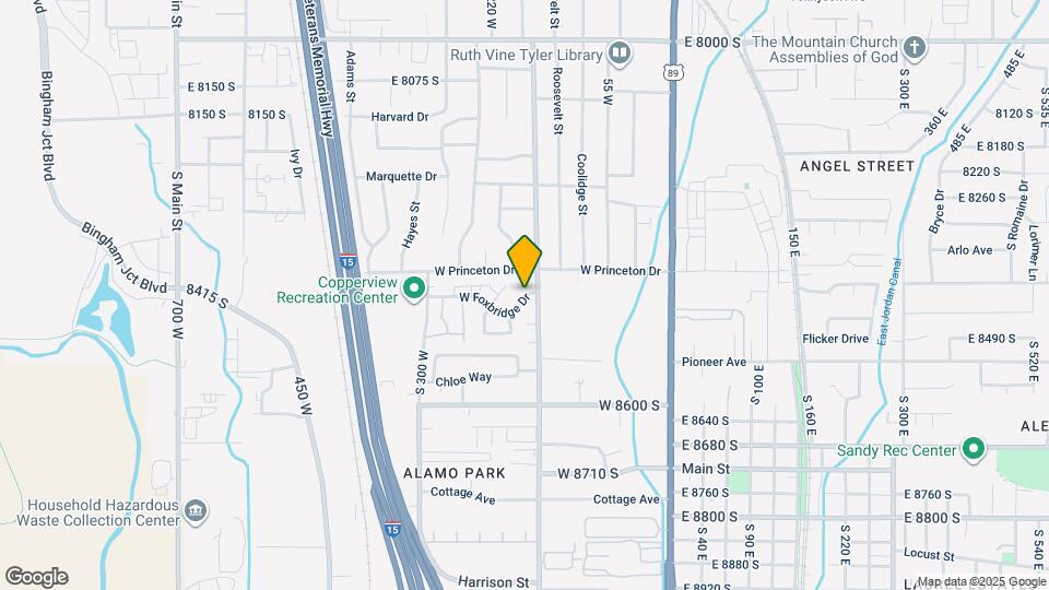 170 W Foxbridge Dr Map and Location Details