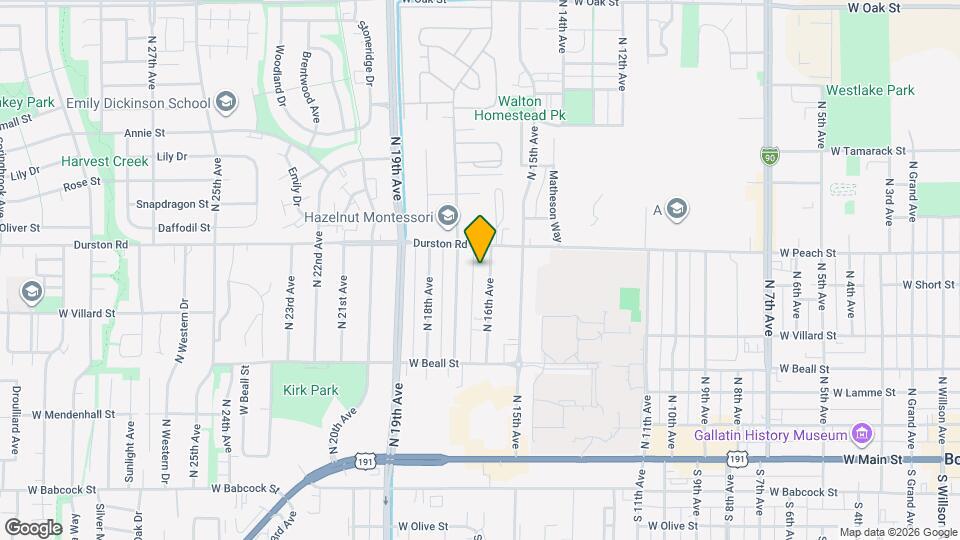 505 N 16th Ave Mapa y Detalles de la Ubicación