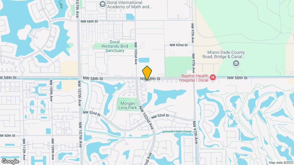 5733 NW 100th Ct Map and Location Details