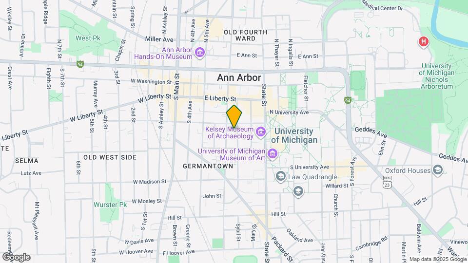 412 Thompson St Map and Location Details