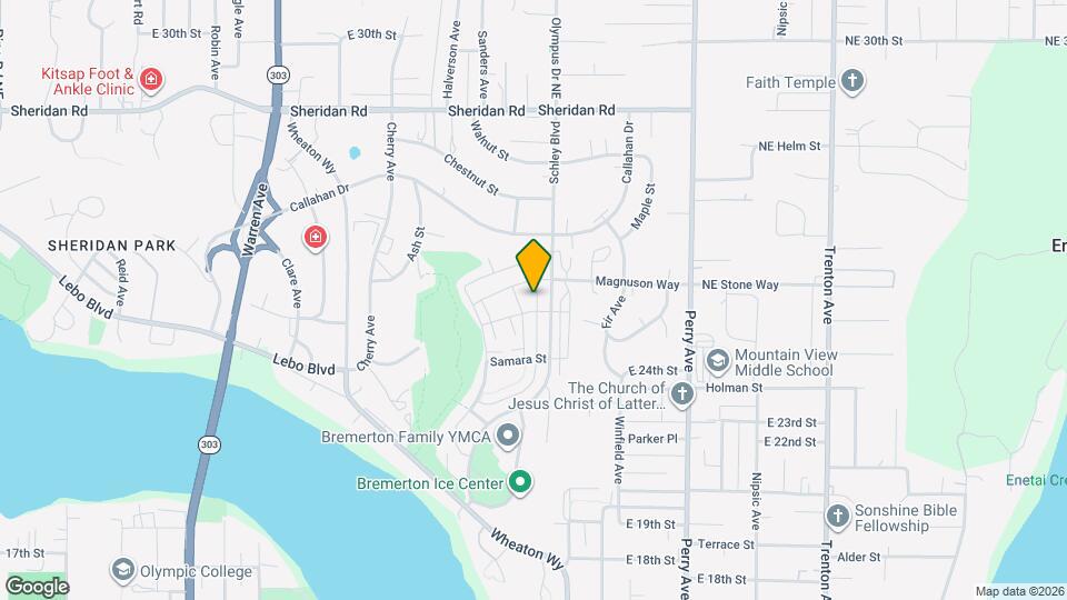 2444 Zeeden Way Map and Location Details