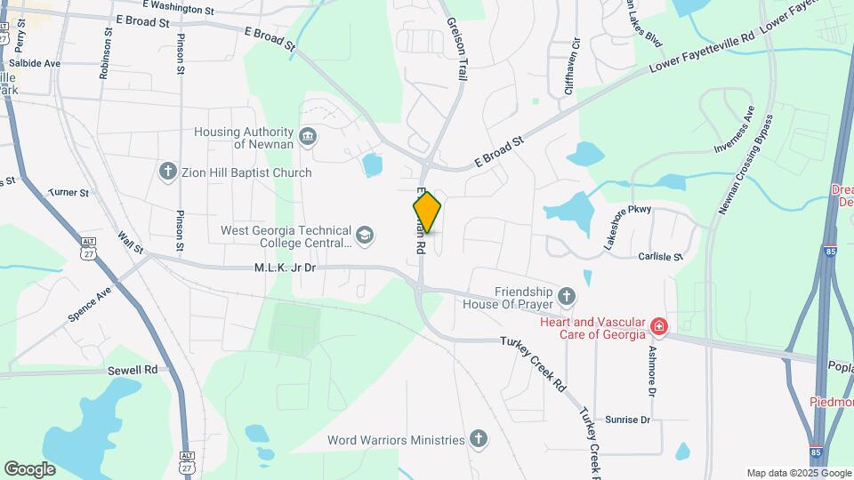 28 E Newnan Rd, Unit 3-339 Map and Location Details