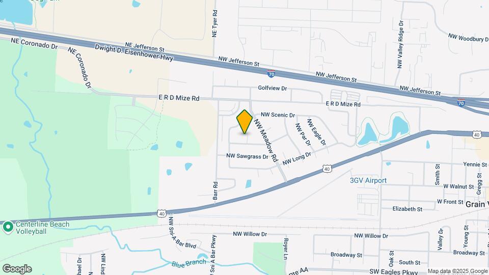 706 NW Baytree Dr Map and Location Details