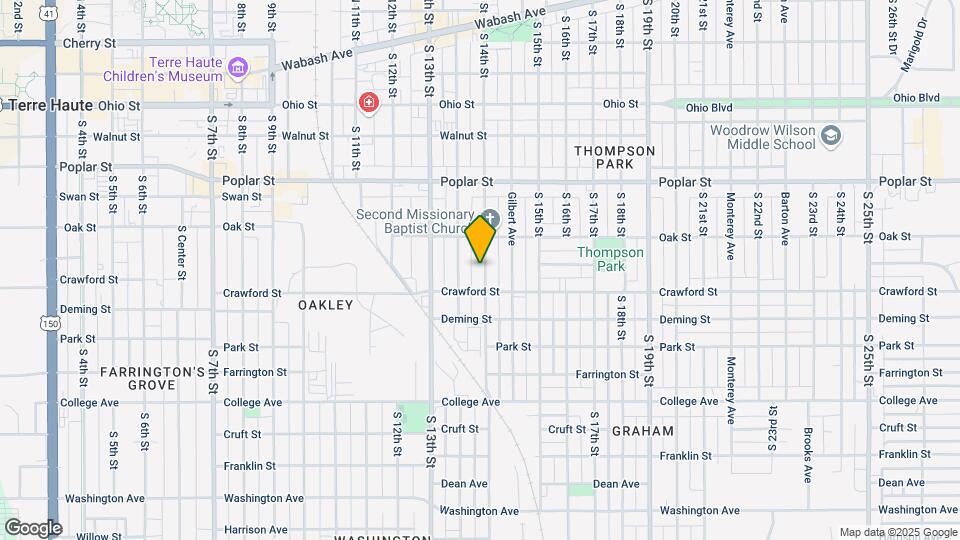 607 S 14th St Mapa y Detalles de la Ubicación