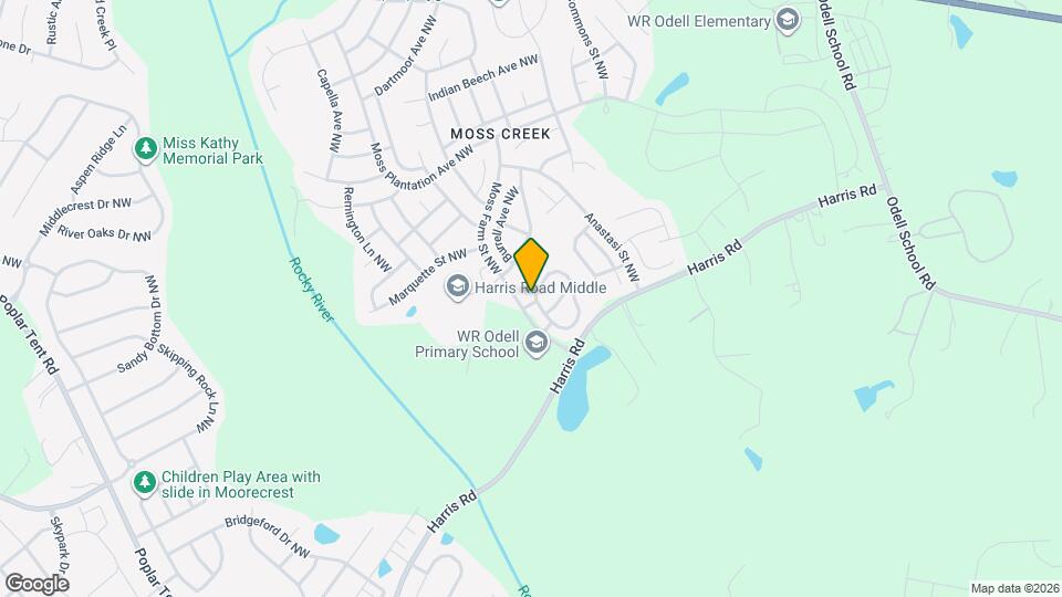 9844 Walkers Glen Dr NW Map and Location Details