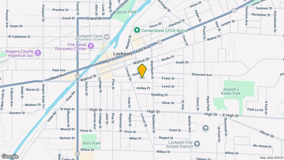 249 Genesee St-Unit -Apt 1 (Lower) Map and Location Details