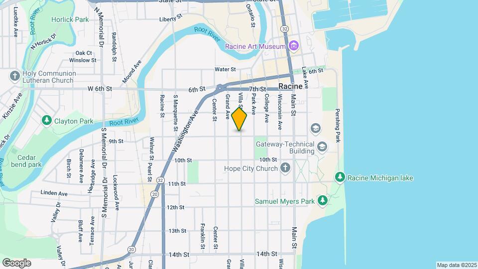 604 9th St Map and Location Details