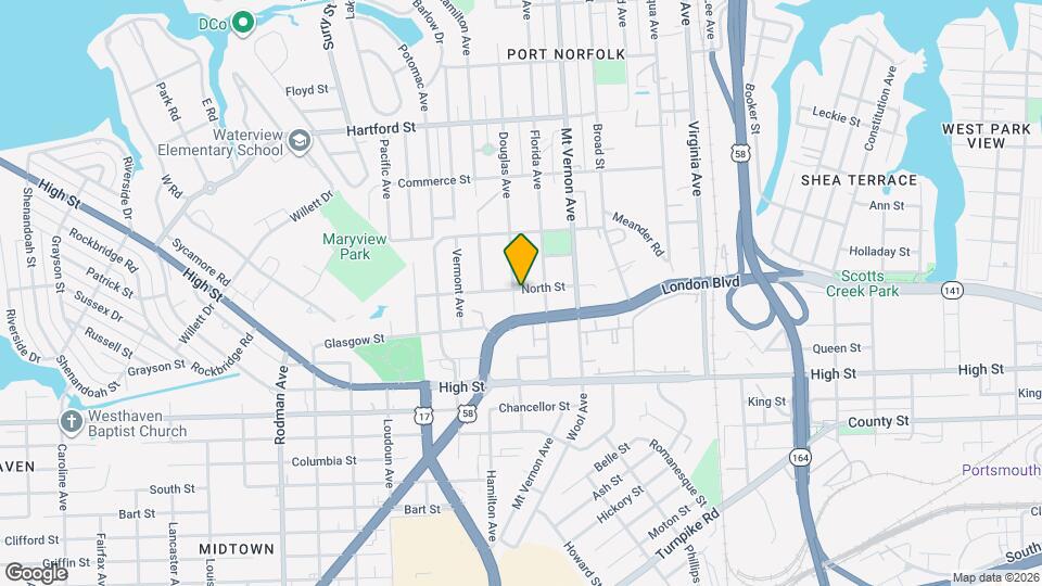 1003 Douglas Ave Mapa y Detalles de la Ubicación