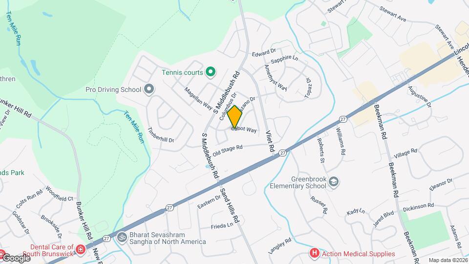 6 Cabot Way Map and Location Details