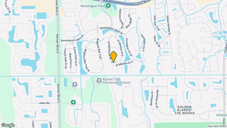 2169 Saint Martins Dr W Map and Location Details