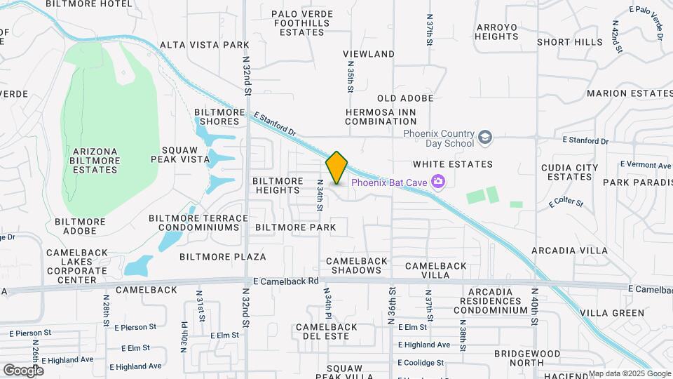 3420 E Oregon Ave Mapa y Detalles de la Ubicación