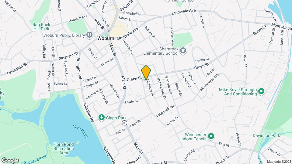 17 Highland St Map and Location Details