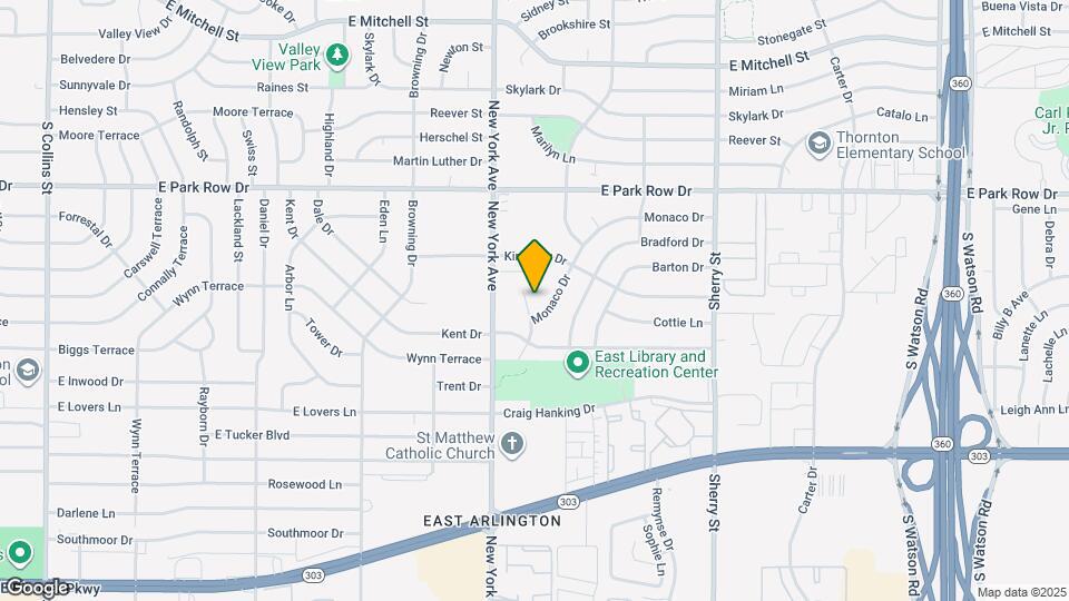 1611 Mignon Dr Map and Location Details