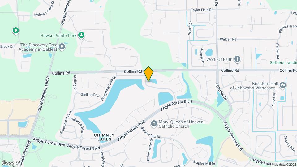 9073 Bridgecreek Dr W Map and Location Details