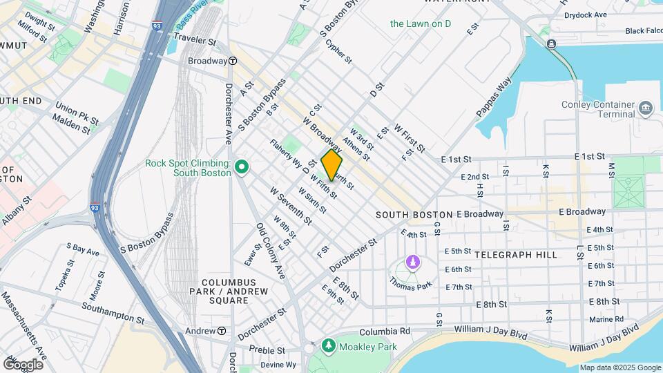 284 E St Map and Location Details