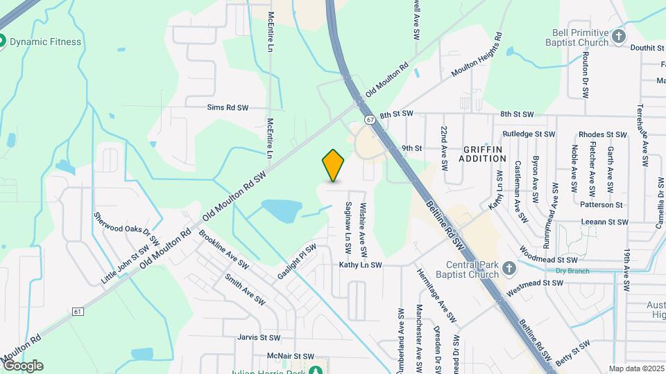 2418 Oxmoor Ln SW Map and Location Details