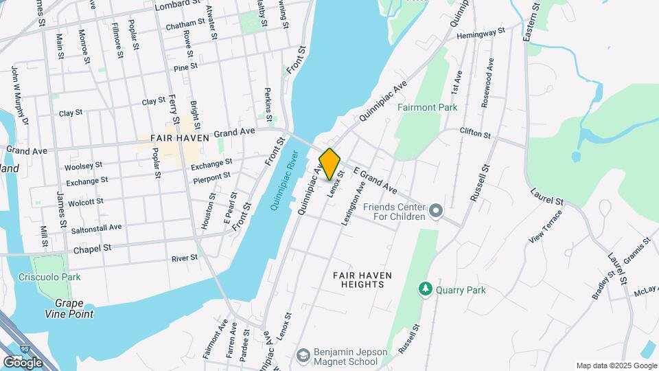 296 Lenox St Map and Location Details