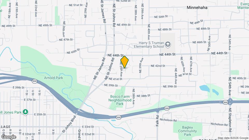 3519 NE 41st Way Map and Location Details