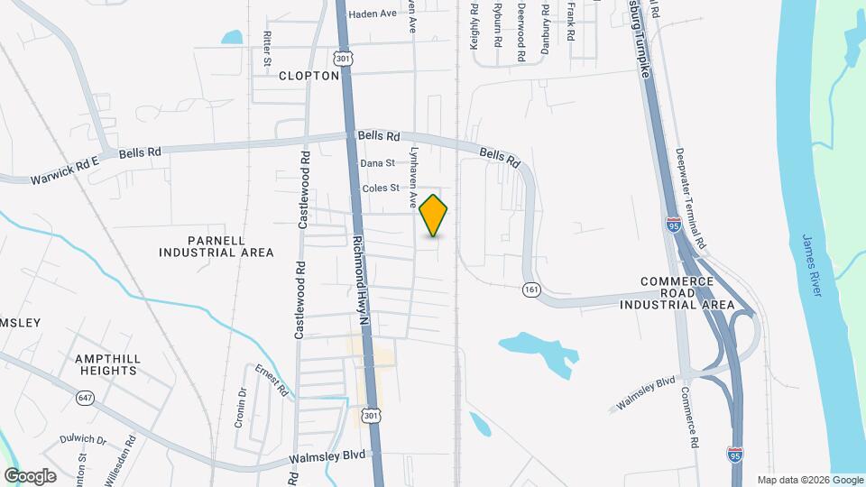 2403 Flint St Map and Location Details