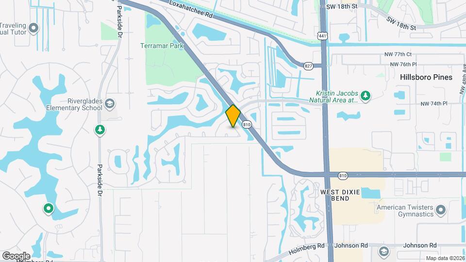 7235 NW 63rd Terrace Map and Location Details