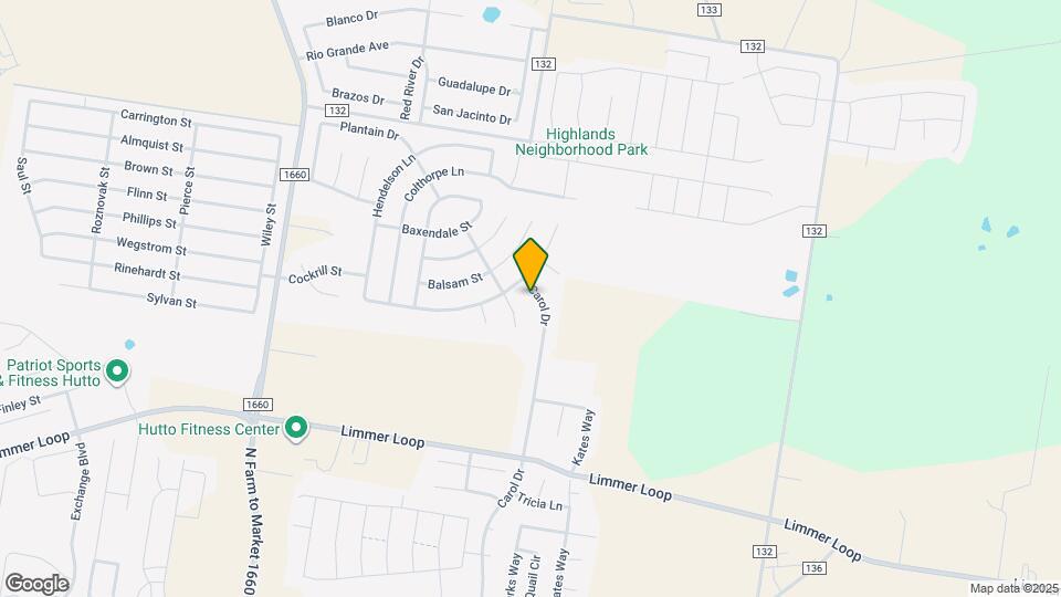 741 Carol Dr Map and Location Details