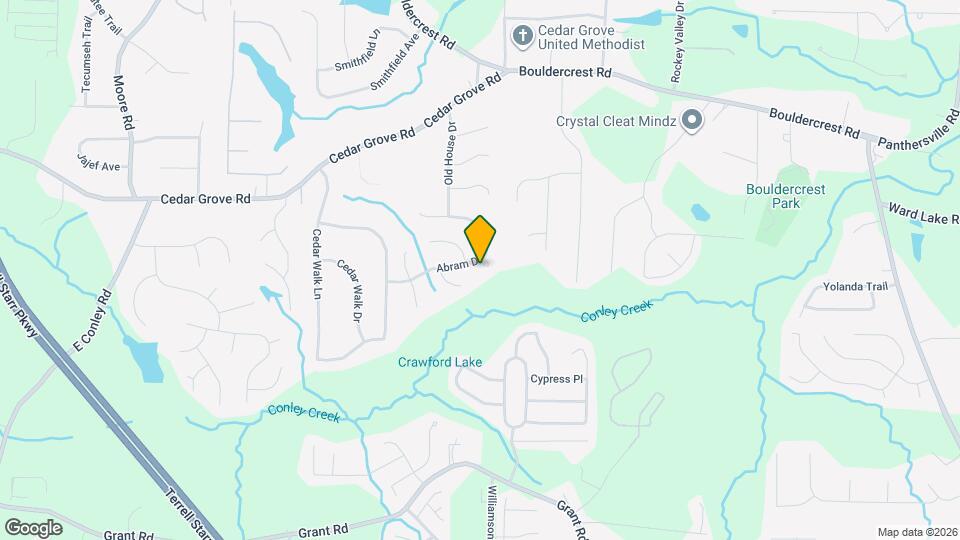 4332 Abram Dr Map and Location Details