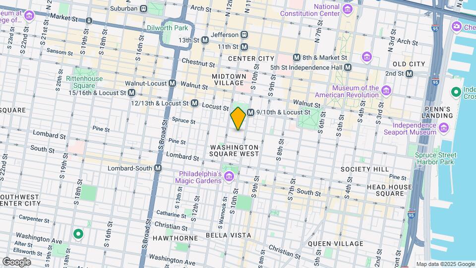 1014 Spruce St, Unit 8-1 Map and Location Details