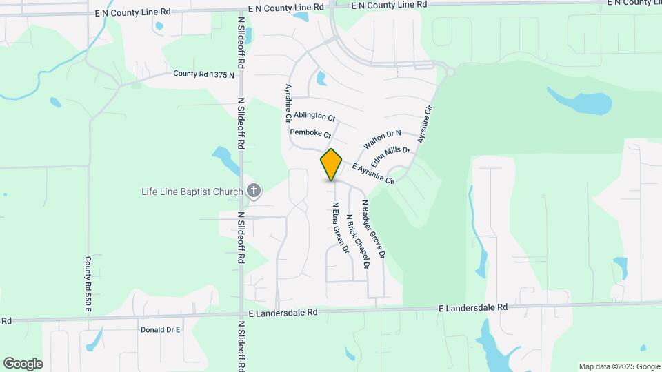 13460 N Carwood Ct Map and Location Details