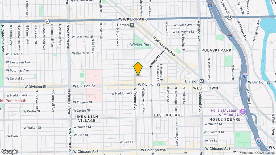 1949 W Crystal St, Unit J06P Mapa y Detalles de la Ubicación