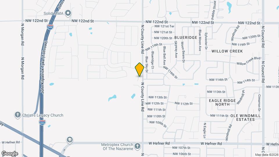 11600 Mackenzie Wy Map and Location Details